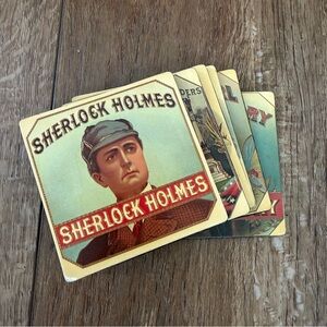 Sherlock Holmes Vintage Coaster